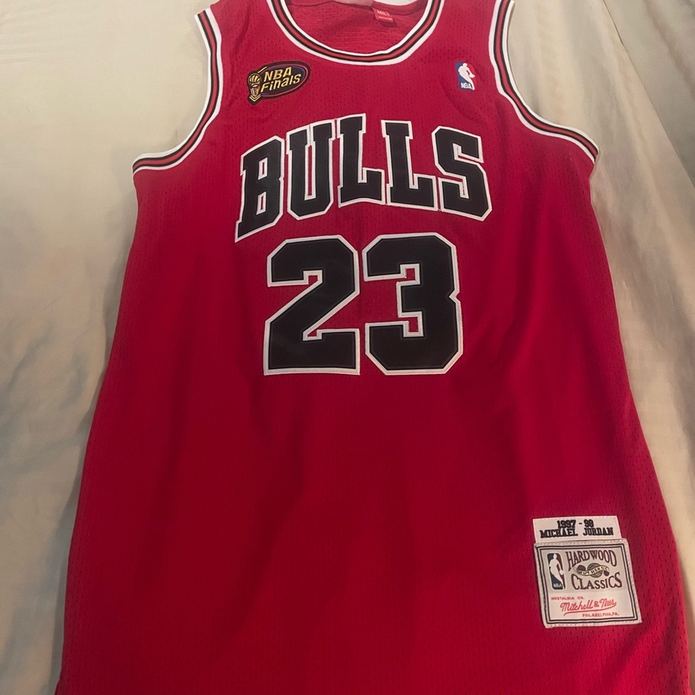 NBA Red Bulls Michael Jordan 23 Jersey